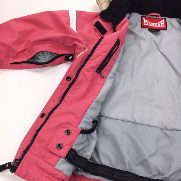 Marker Ski Snowboard Winter Jacket Women’s Size 6 - Picture 6 of 8